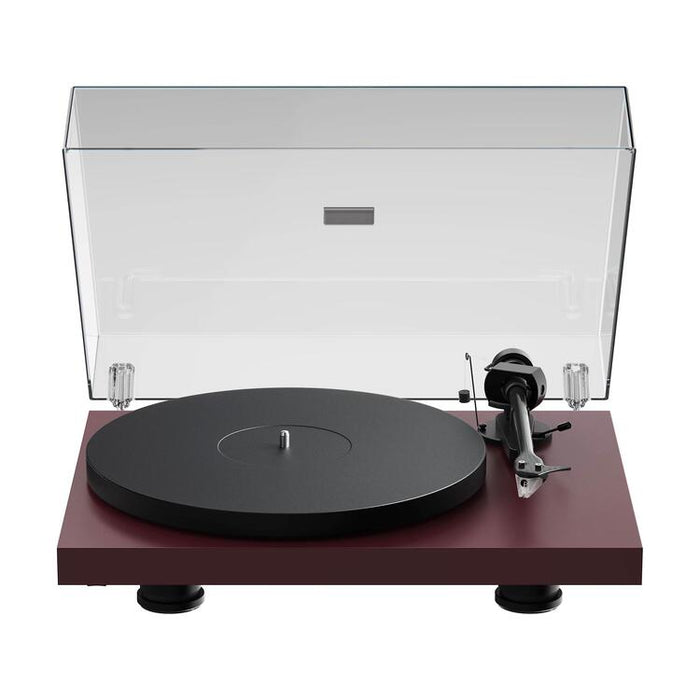 Pro-Ject Debut EVO 2 | Turntable - Pick it MM EVO Cartridge - Satin Wine Red-SONXPLUS Chambly