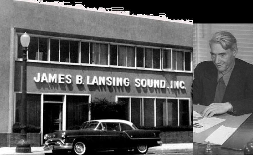 THE LEGENDS of electronics: JAMES.B. LANSING Founder of JBL !