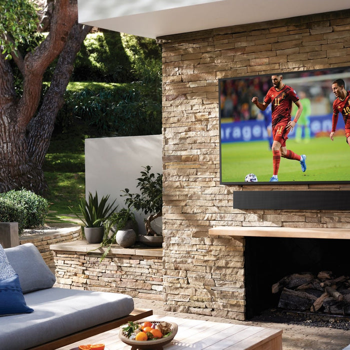 Trend 2022 The new TERRACE, series 9 by SAMSUNG... Your Four Seasons TV in the sun!
