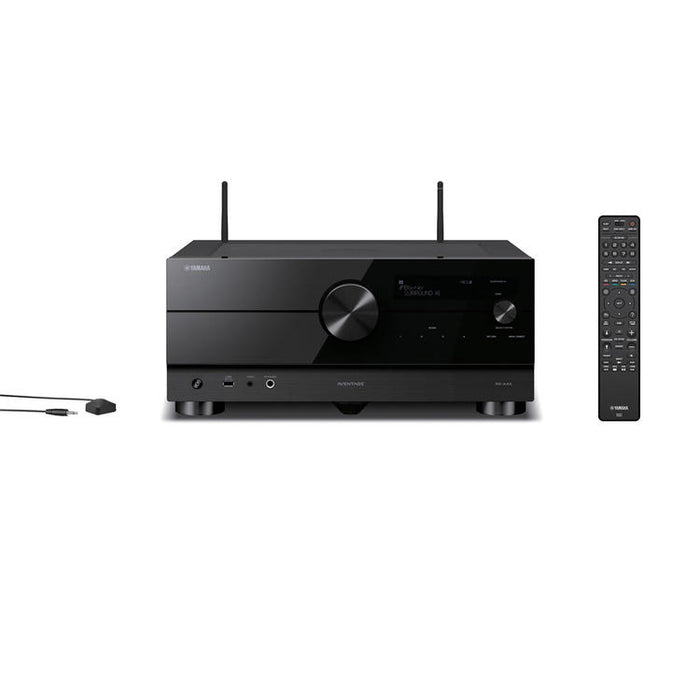 Yamaha RXA4A | Récepteur AV cinéma maison 7.2 - Série Aventage - HDMI 8K - MusicCast - HDR10+ - 100W à 7.2 canaux - Zone 2 - Noir-SONXPLUS Chambly