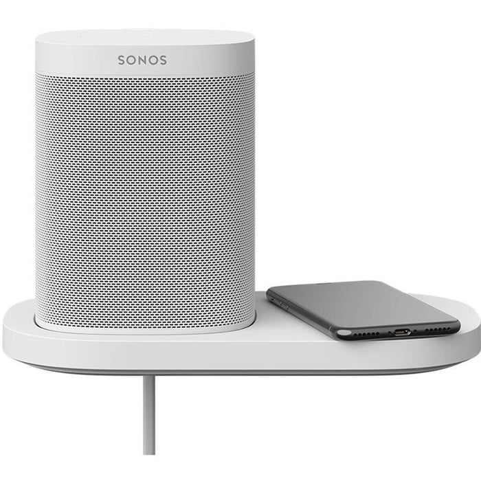 Sonos S1SHFWW1 | Étagère pour Haut-parleurs One et One SL - Blanc-SONXPLUS Chambly