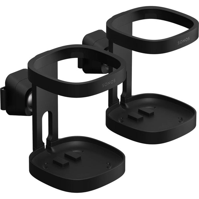 Sonos S1WMPWW1BLK | Wall Bracket for One and One SL Speakers - Black - Pair-SONXPLUS Chambly