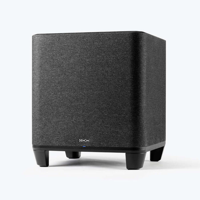 Denon Home Sub | Caisson de graves 8" - Sans fil - HEOS intégré - Connexion Wifi - Compatible avec barre de son et haut-parleurs Denon Home - Noir-SONXPLUS Chambly