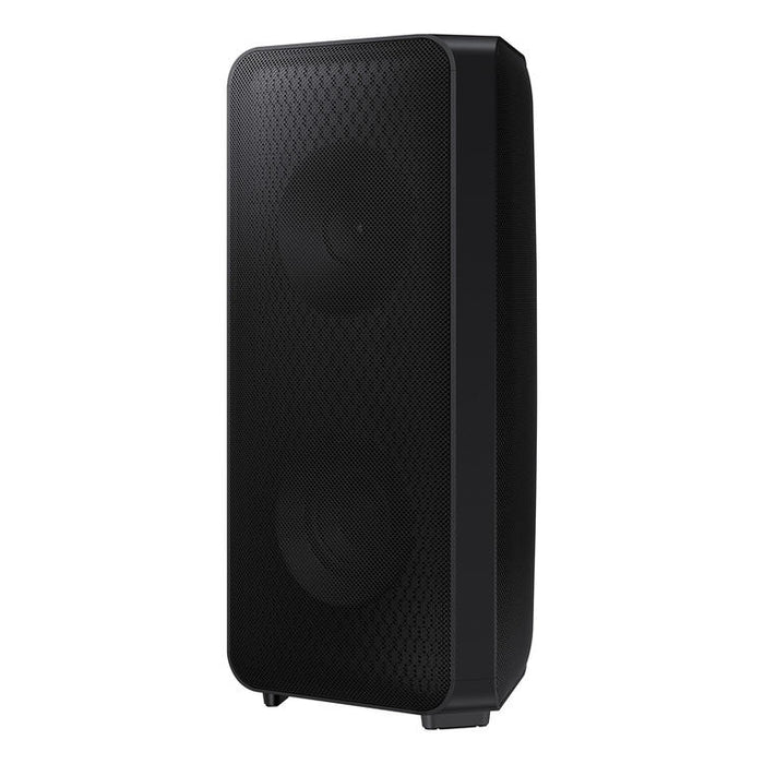 Samsung MX-ST40B | Haut-parleur portable puissant - Tour de son - Bluetooth - 160W - Bidirectionnels - Lumières à DEL - Connexion Bluetooth multiple - Noir-SONXPLUS Chambly