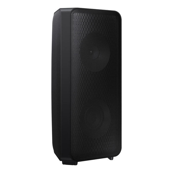 Samsung MX-ST40B | Haut-parleur portable puissant - Tour de son - Bluetooth - 160W - Bidirectionnels - Lumières à DEL - Connexion Bluetooth multiple - Noir-SONXPLUS Chambly