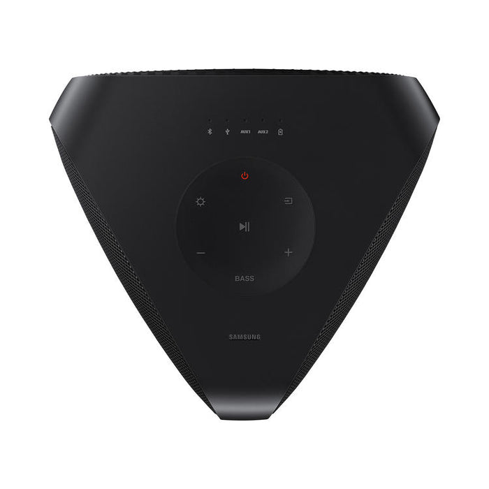 Samsung MX-ST40B | Haut-parleur portable puissant - Tour de son - Bluetooth - 160W - Bidirectionnels - Lumières à DEL - Connexion Bluetooth multiple - Noir-SONXPLUS Chambly