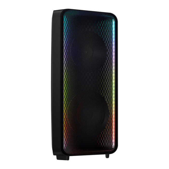 Samsung MXST50B | Haut-parleur portable puissant - Tour de son - Bluetooth - 240W - Fonction Karaoké - Lumières à DEL - Connexion Bluetooth multiple - Noir-SONXPLUS Chambly