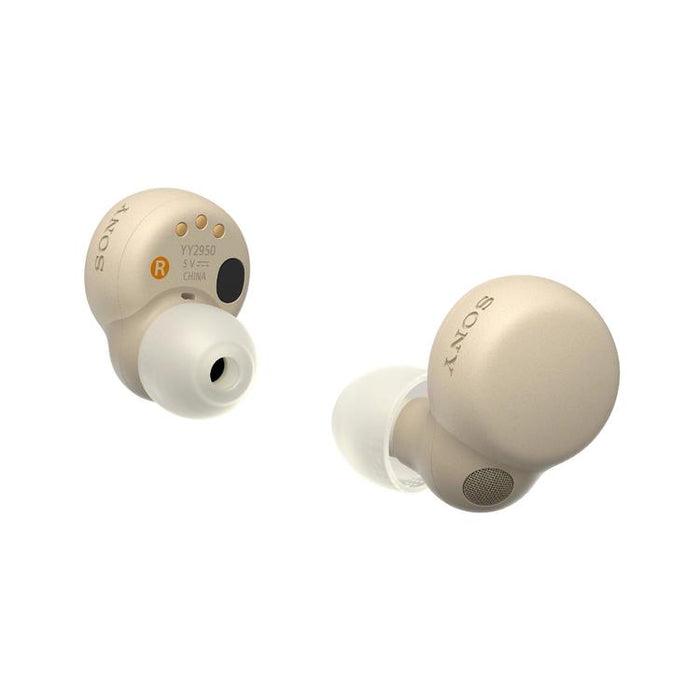 Sony WFLS900N | In-ear headphones - LinkBuds - 100% Wireless - Bluetooth - Microphone - Active noise cancelling - Cream-SONXPLUS Chambly