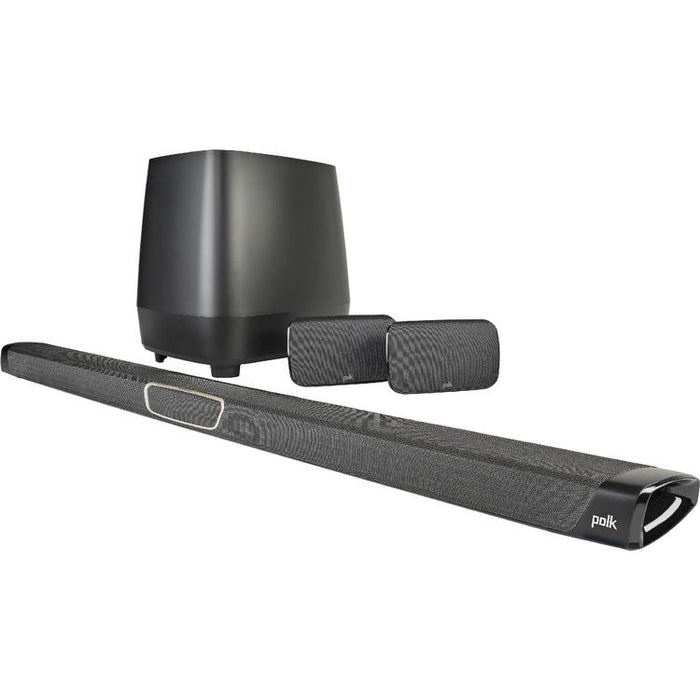 Polk MagniFi MAX SR | 5.1 Home Theater System - Max Soundbar - 1 Wireless Subwoofer - 2 Wireless Surround Speakers - Black-SONXPLUS Chambly