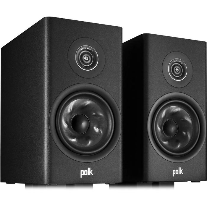 Polk Reserve R200 | Bookshelf Speakers - Excellent home theater detail - Black - Pair-SONXPLUS Chambly