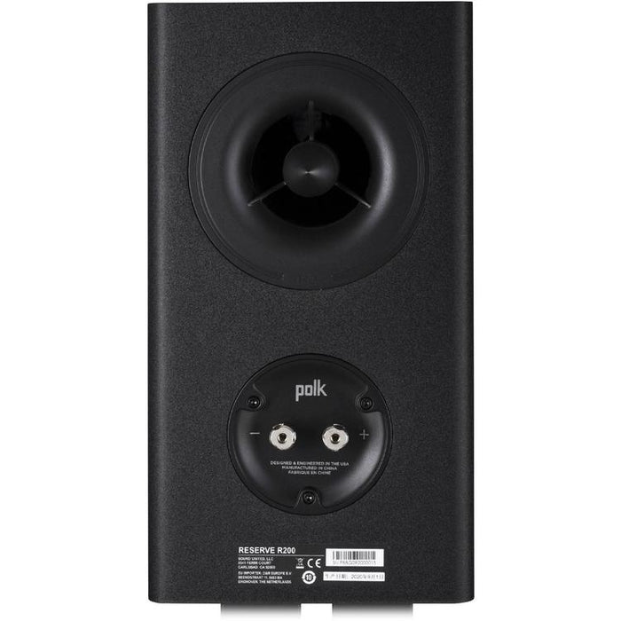 Polk Reserve R200 | Bookshelf Speakers - Excellent home theater detail - Black - Pair-SONXPLUS Chambly