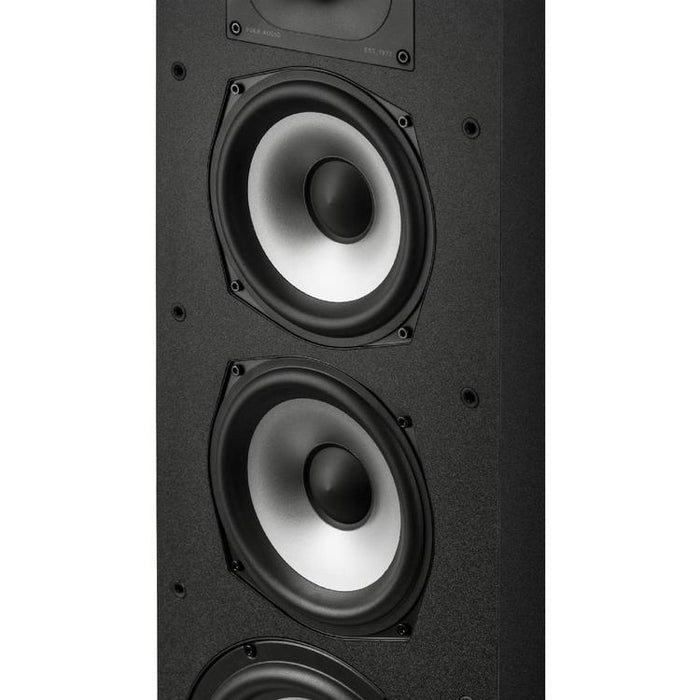 Polk Monitor XT70 | Haut-parleurs de plancher - Tour - Certifié Hi-Res Audio - Noir - Paire-SONXPLUS Chambly