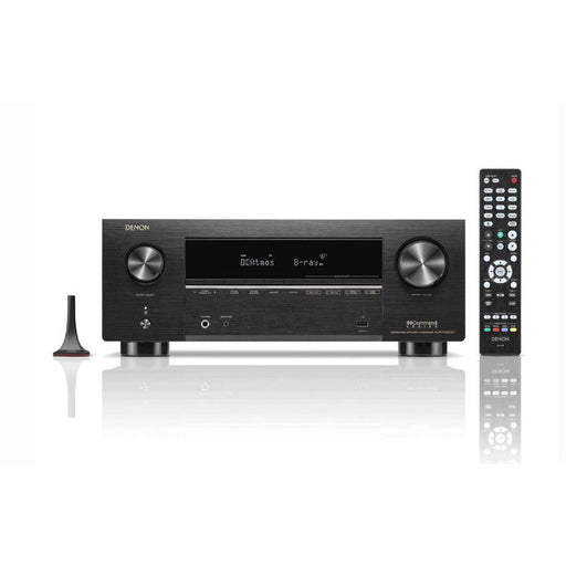 Denon AVRX3800H | Récepteur AV - 9 canaux d'amplification - Cinéma maison - Auro 3D - 8K - HEOS - Noir-SONXPLUS Chambly