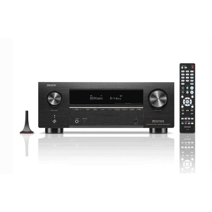 Denon AVRX3800H | AV receiver - 9 amplification channels - Home theater - Auro 3D - 8K - HEOS - Black-SONXPLUS Chambly