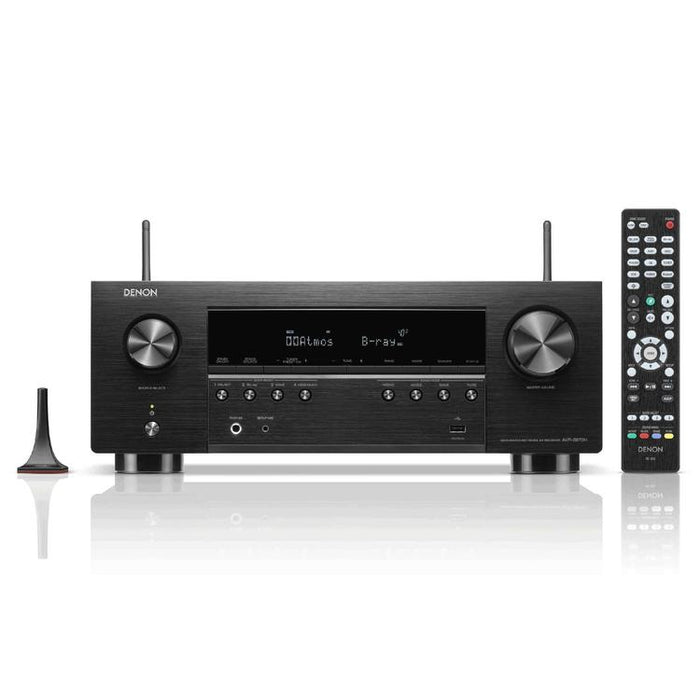 Denon AVRS970H | AV Receiver - 7.2 Amplifier Channels - Home Theater - 8K - HEOS - Black-SONXPLUS Chambly