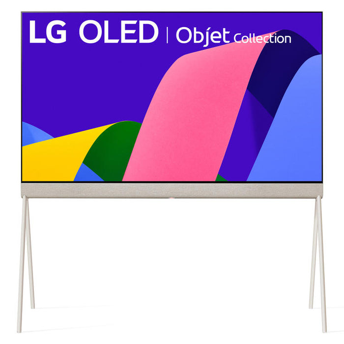 LG 55LX1QPUA | Téléviseur intelligent 55" OLED - 4K Ultra HD - Objet Collection Posé - Cinéma HDR - Processeur IA a9 Gen5 4K - Finition textile-SONXPLUS Chambly