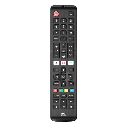 One for All URC4810R | Direct replacement remote control for any Samsung TV - Replacement Series - Black-SONXPLUS Chambly