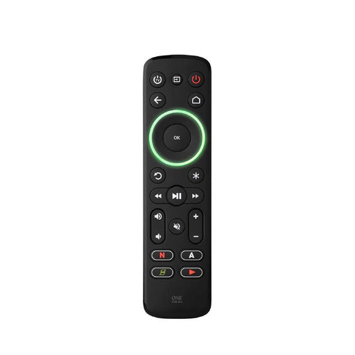 One for All URC7935R | Smart universal remote control for TV, streaming devices and soundbar - Smart Series - Black-SONXPLUS Chambly