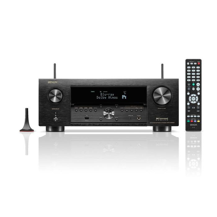 Denon AVRX4800H | 9.4 channel AV receiver - 8K - Auro 3D - Home theater - HEOS - Black-SONXPLUS Chambly