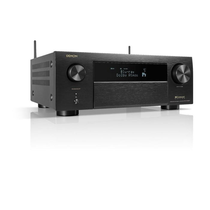 Denon AVRX4800H | 9.4 channel AV receiver - 8K - Auro 3D - Home theater - HEOS - Black-SONXPLUS Chambly