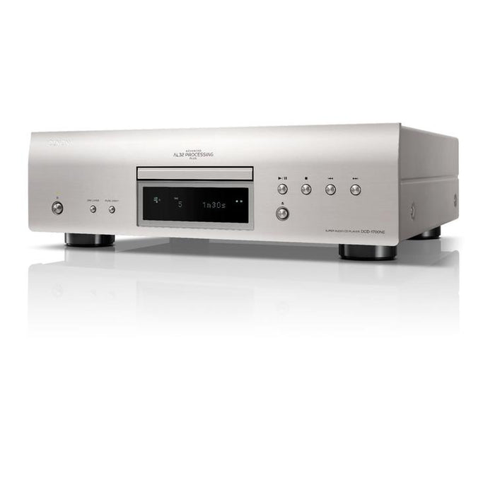 Denon DCD-1700NE | CD/SACD Player - With Advanced AL32 Processing Plus - SVH Mechanism - Silver-SONXPLUS Chambly