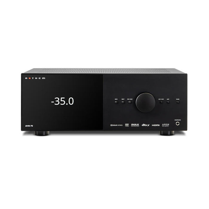 Anthem AVM 70 8K | Préamplificateur A/V - 15.2 canaux - Processeur vidéo - Noir-SONXPLUS Chambly