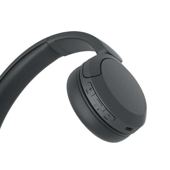 Sony WHCH520 | Écouteurs supra-auriculaires - Sans fil - Bluetooth - Jusqu'à 50 heures d'autonomie - Noir-SONXPLUS Chambly