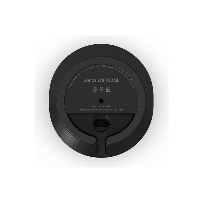 Sonos Era 100 | Haut-parleur intelligent - Noir-SONXPLUS Chambly