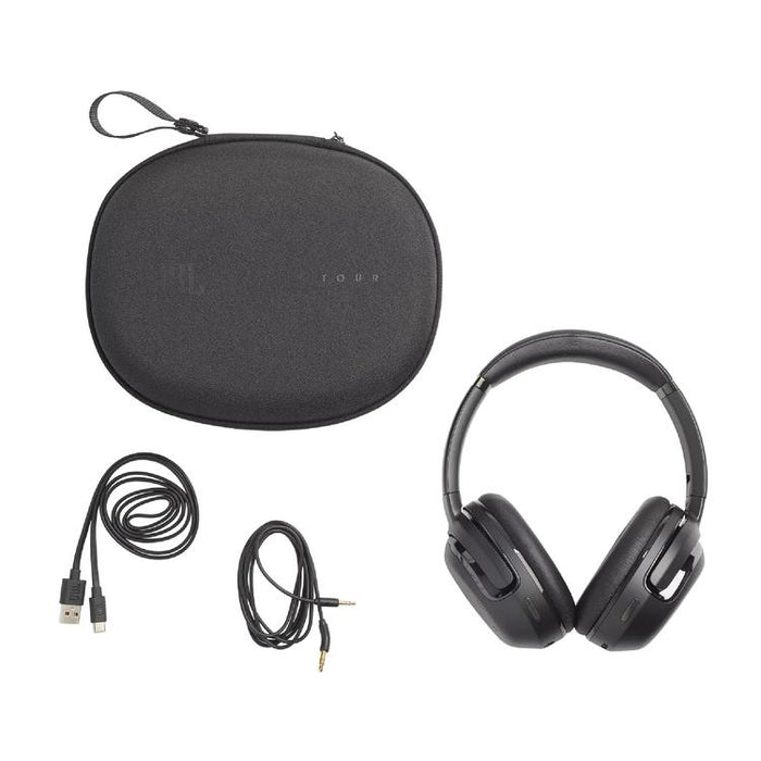 JBL Tour One M2 | Écouteurs circum-auriculaires - Sans fil - Bluetooth - Réduction de Bruit Adaptative - Noir-SONXPLUS Chambly