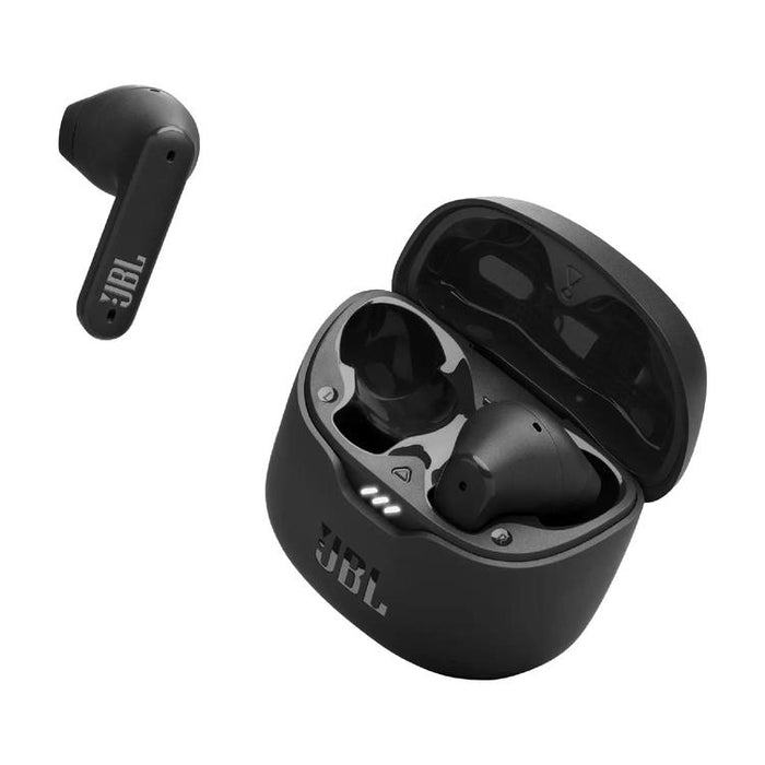 JBL Tune Flex | In-Ear Headphones - 100% Wireless - Bluetooth - Noise reduction - Stick-open design - IPX4 - Black-SONXPLUS Chambly