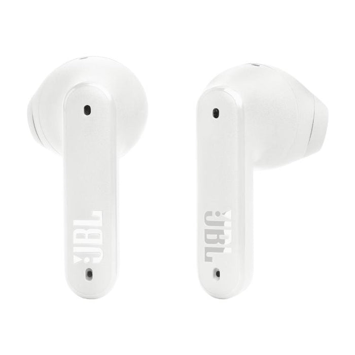 JBL Tune Flex | In-Ear Headphones - 100% Wireless - Bluetooth - Noise reduction - Stick-open design - IPX4 - White-SONXPLUS Chambly