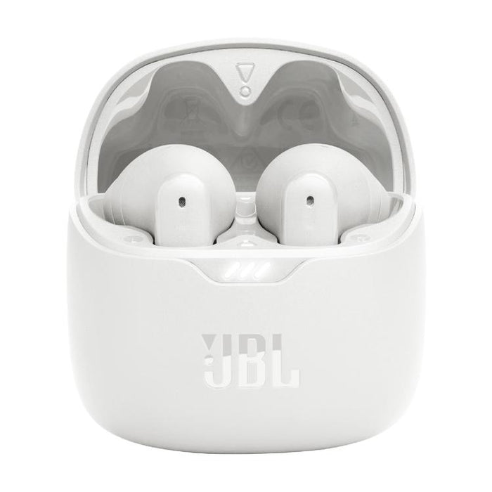 JBL Tune Flex | In-Ear Headphones - 100% Wireless - Bluetooth - Noise reduction - Stick-open design - IPX4 - White-SONXPLUS Chambly