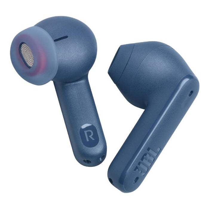 JBL Tune Flex | Écouteurs intra-auriculaires - 100% Sans fil - Bluetooth - Réduction de bruit - Conception Stick-open - IPX4 - Bleu-SONXPLUS Chambly