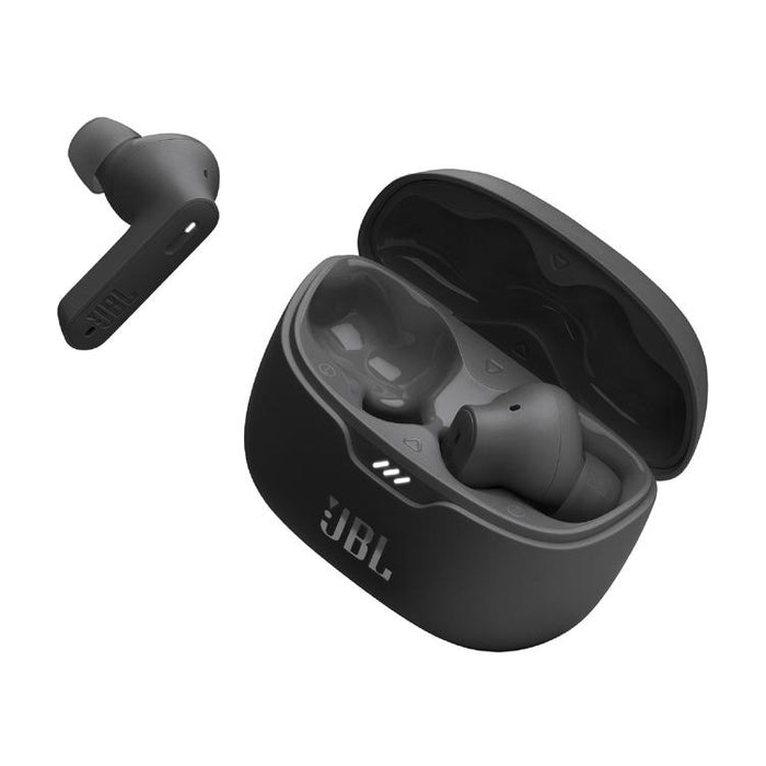 JBL Tune Beam | In-Ear Headphones - 100% Wireless - Bluetooth - Smart Ambient - Stick-open Design - Black-SONXPLUS Chambly