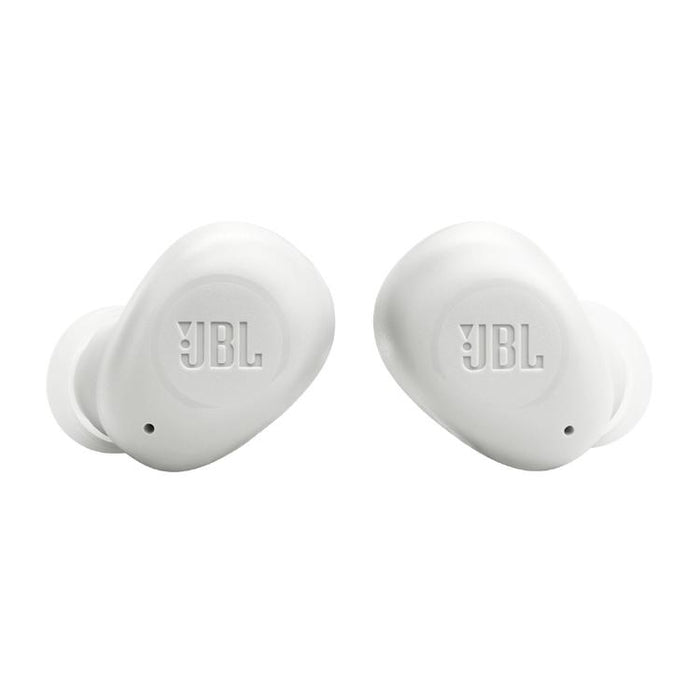 JBL Vibe Buds | In-Ear Headphones - Wireless - Bluetooth - Smart Ambient Technology - White-SONXPLUS Chambly