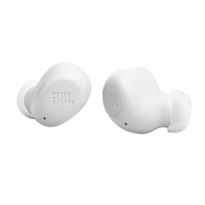 JBL Vibe Buds | In-Ear Headphones - Wireless - Bluetooth - Smart Ambient Technology - White-SONXPLUS Chambly