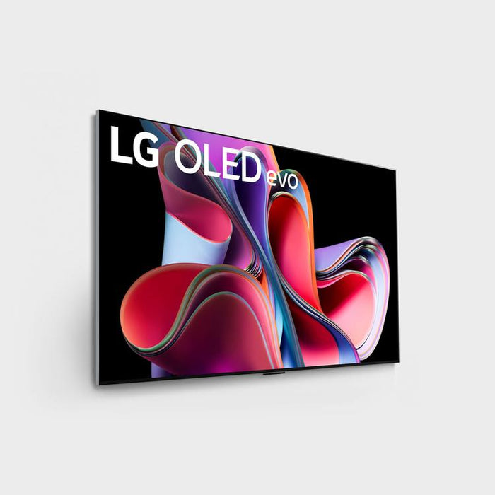 LG OLED65G3PUA | Téléviseur intelligent 65" 4K OLED Evo - Edition Gallery - Série G3 - Cinéma HDR - Processeur IA a9 Gén.6 4K - Noir-SONXPLUS Chambly