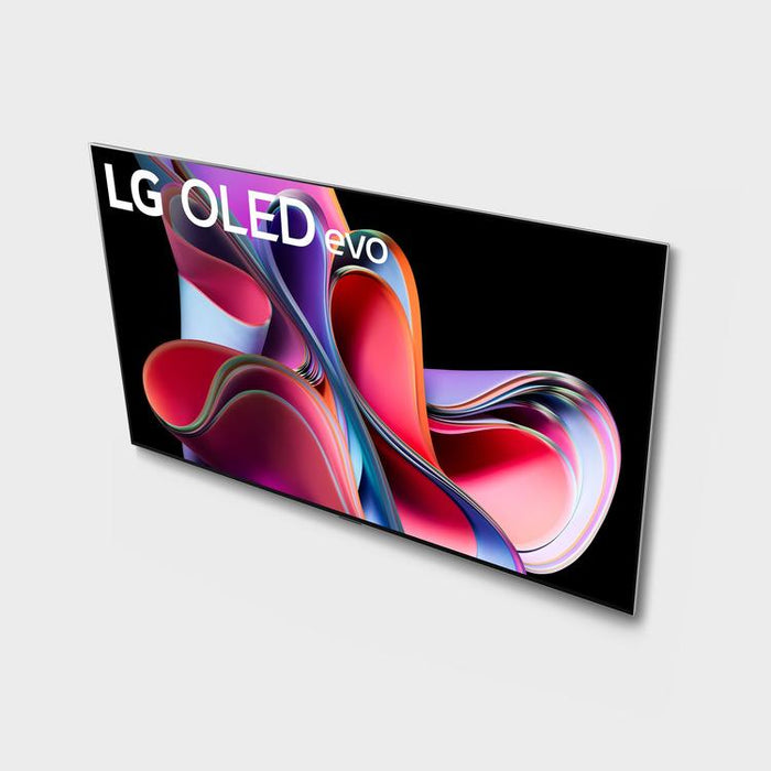 LG OLED65G3PUA | Téléviseur intelligent 65" 4K OLED Evo - Edition Gallery - Série G3 - Cinéma HDR - Processeur IA a9 Gén.6 4K - Noir-SONXPLUS Chambly