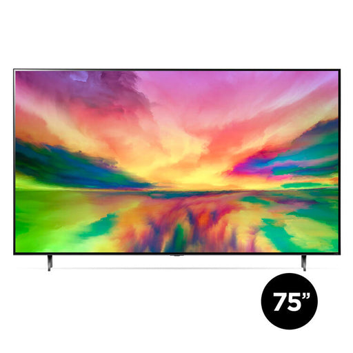 LG 75QNED80URA | Téléviseur intelligent 75" QNED 4K - NanoCell à points quantiques - Série QNED80URA - HDR - Processeur a7 AI Gen6 4K - Noir-SONXPLUS Chambly