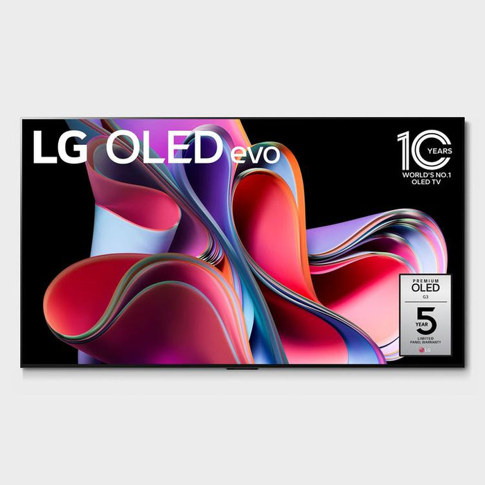 LG OLED83G3PUA | Téléviseur intelligent 83" 4K OLED Evo - Edition Gallery - Série G3 - Cinéma HDR - Processeur IA a9 Gén.6 4K - Noir-SONXPLUS Chambly