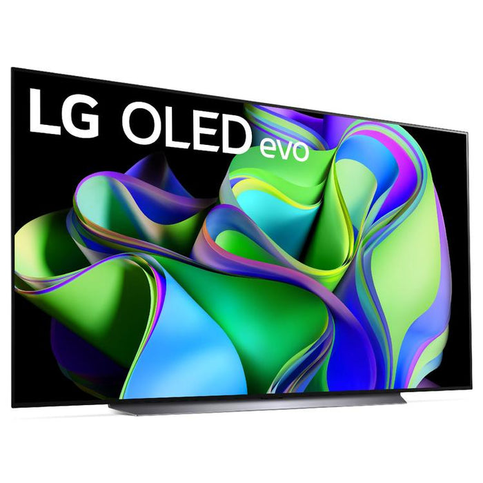 LG OLED83C3PUA | Téléviseur intelligent 83" OLED evo 4K - Série C3 - HDR - Processeur IA a9 Gen6 4K - Noir-SONXPLUS Chambly