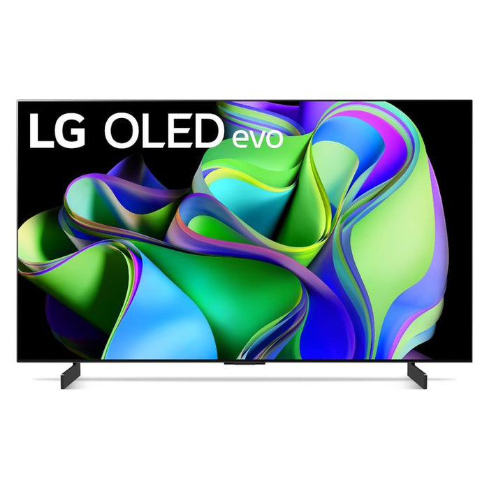 LG OLED42C3PUA | Téléviseur intelligent 42" OLED evo 4K - Série C3 - HDR - Processeur IA a9 Gen6 4K - Noir-SONXPLUS Chambly