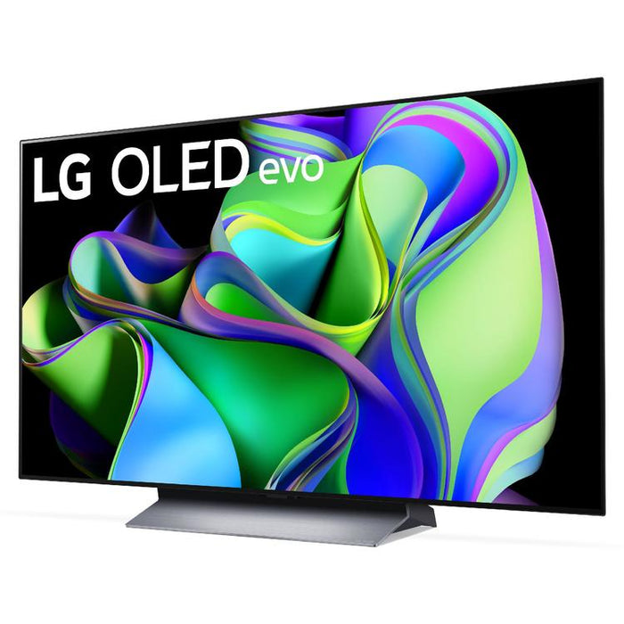 LG OLED48C3PUA | Téléviseur intelligent 48" OLED evo 4K - Série C3 - HDR - Processeur IA a9 Gen6 4K - Noir-SONXPLUS Chambly