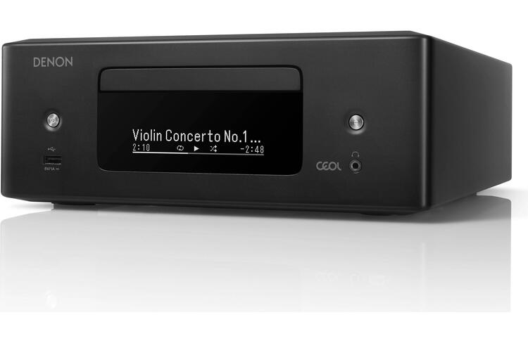 DENON RCD-N12 | Radio FM et lecteur CD intégré - HDMI ARC - HEOS intégré - Bluetooth - Noir-SONXPLUS Chambly