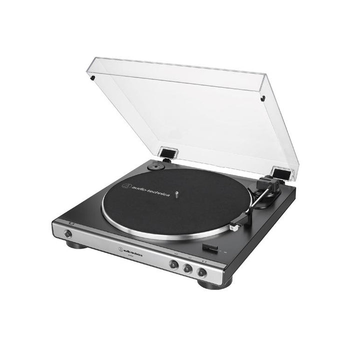 Audio-Technica AT-LP60X-GM | Table tournante Stéréo - Entraînement par courroie - Entièrement automatique - Métal Gun-SONXPLUS Chambly