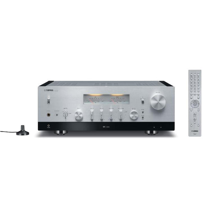 Yamaha RN2000A | Récepteur réseau hi-fi stéréo avec MusicCast - 120 W + 120 W - Airplay - Argent-SONXPLUS Chambly