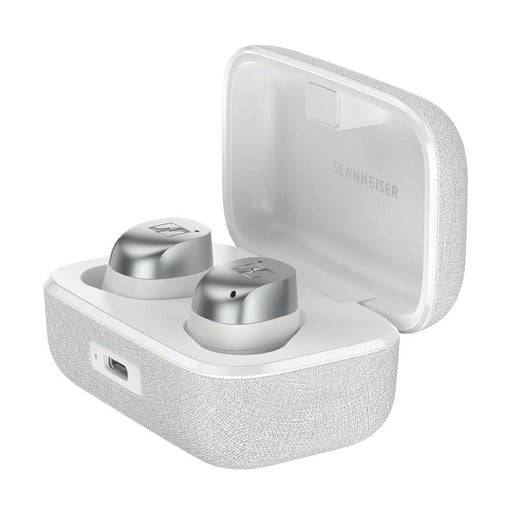Sennheiser MOMENTUM True Wireless 4 | In-ear headphones - Wireless - Adaptive noise reduction - White/Silver-SONXPLUS Chambly