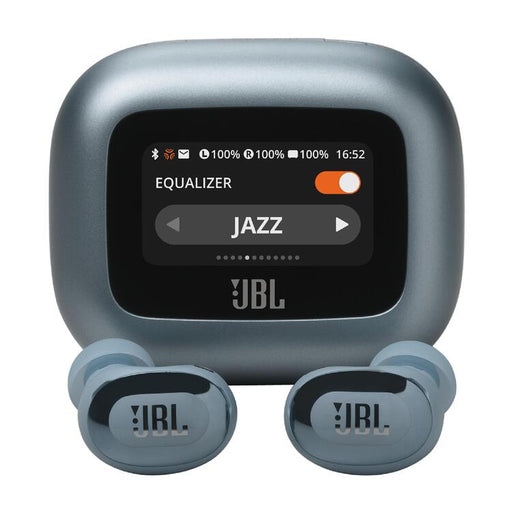 JBL Live Buds 3 | In-Ear Headphones - 1.45" LED Touch Screen - Bluetooth - Blue-SONXPLUS Chambly