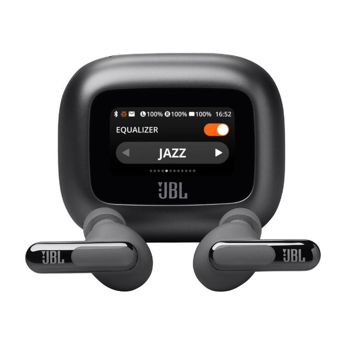 JBL Live Beam 3 | Écouteurs intra-auriculaires - Écran tactile LED 1,45" - Noir-SONXPLUS Chambly