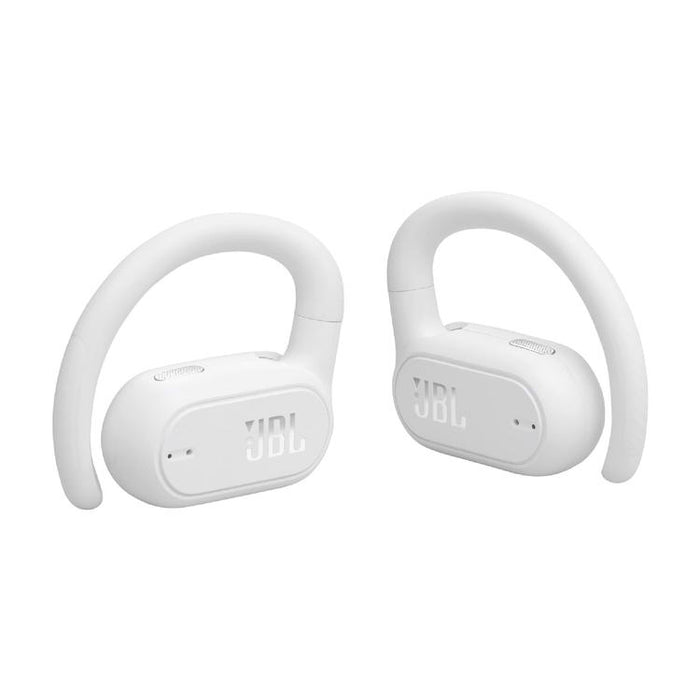 JBL Soundgear Sense | Écouteurs sportifs à conduction - Bluetooth - Blanc-SONXPLUS Chambly